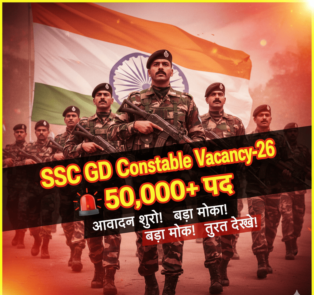 SSC GD Constable Vacancy 2025-26